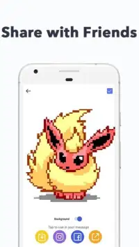 PIxel Art - Pokemon Screen Shot 0