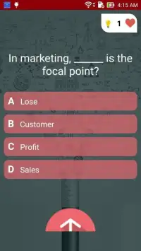 Marketing Quiz Screen Shot 1