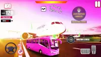 Euro Bus Simulator Game 2019 : Airport Driving 3D Screen Shot 1