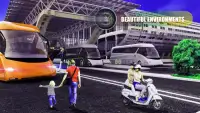 Euro Bus Simulator Game 2019 : Airport Driving 3D Screen Shot 0