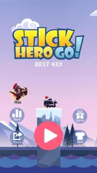 Stick Hero Go Screen Shot 4
