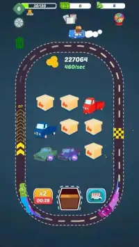 Merge Idle Truck - Click and Tycoon Screen Shot 3
