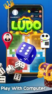 Ludo Gold – King Of Ludo Game Screen Shot 1