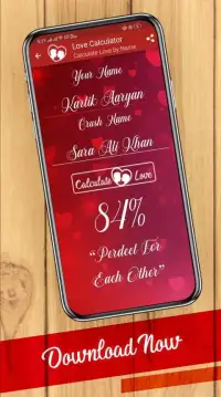 Valentine Love Calculator 2019 Screen Shot 1