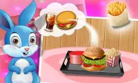 Little Baby Burger Cooking - Restaurant Free Game Screen Shot 2