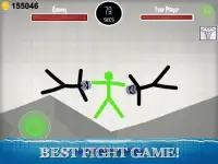 Stickman Fighting games - 2 player Warriors Games Screen Shot 2