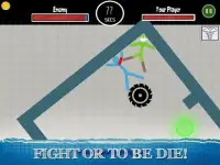 Stickman Fighting games - 2 player Warriors Games Screen Shot 1