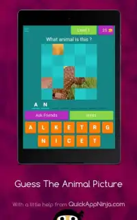 Guess The Animal Picture Screen Shot 6