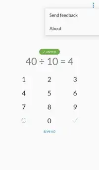 Math Games - Division + Multiplication (1-10) Screen Shot 0