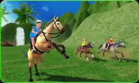 Kids Mountain Horse Rider Race Screen Shot 20