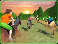 Kids Mountain Horse Rider Race Screen Shot 4