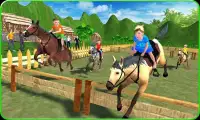 Kids Mountain Horse Rider Race Screen Shot 23