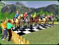 Kids Mountain Horse Rider Race Screen Shot 6