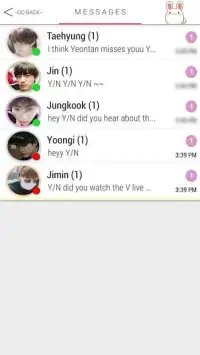 BTS Messenger 2 Screen Shot 3