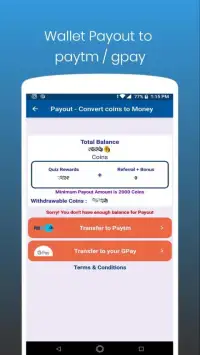 Quiz2Cash - The Learning App, Make Money Screen Shot 0