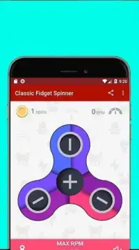 Classic Fidget Spinner Screen Shot 0