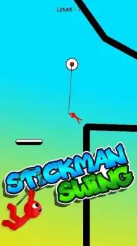Stickman Swing Hook - Rope Swing Stickman Game Screen Shot 3