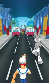 Subway Looney Run - Advanture Bunny Rush Game Screen Shot 0