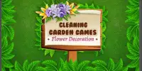 *Cleaning Garden Game: Garden decoration* Screen Shot 2
