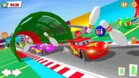 Mcqueen Cars Superhero Lightning Race Screen Shot 1