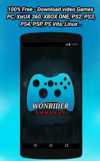 800 mb games - wonrider Screen Shot 0
