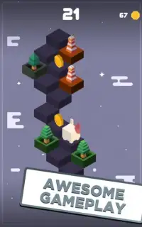 Jump Kitty Jump: Hyper-Casual Game Screen Shot 7