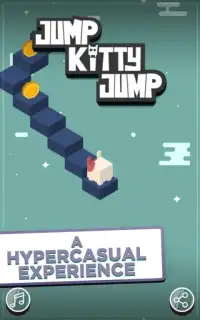 Jump Kitty Jump: Hyper-Casual Game Screen Shot 11