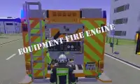 Fire engine truck simulator for kids Screen Shot 2