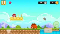 jungle red ball : adventure game Screen Shot 0