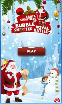 Santa Bubble Shooter Royal Battle Screen Shot 3