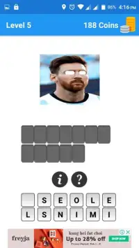 FIFA Soccer Quiz Screen Shot 3