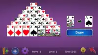 Pyramid Solitaire Card Games Free Screen Shot 5