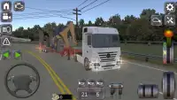 Realistic Truck Simulator Game Screen Shot 2