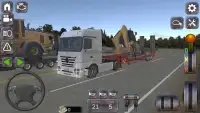 Realistic Truck Simulator Game Screen Shot 1