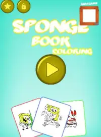 Coloring Sponge and Starfish Screen Shot 2