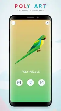 Color By Number - Poly Animal 3D Art Screen Shot 0