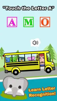 Preschool Bus: Toddler Games Free for 2 Year Olds Screen Shot 1