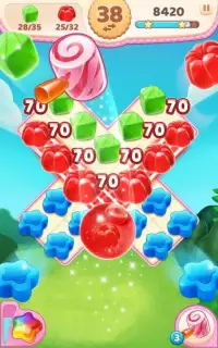 Candy Stars Puzzle Screen Shot 1