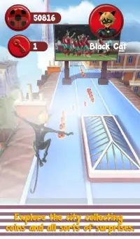 NEW Miraculous LadyBug Runner Game 3D Screen Shot 0