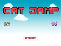 ねこジャンプ 　猫ジャンプ 　無料！ねこの爽快ジャンプアクションゲーム Screen Shot 1