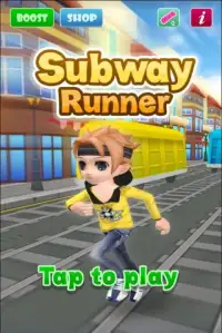 Subway Runner Screen Shot 2
