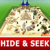 MCPE hide and seek map and craft block hide game