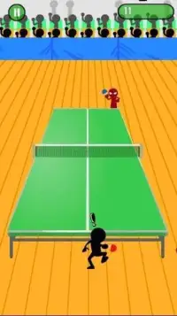 Stickman Ping Pong Screen Shot 3