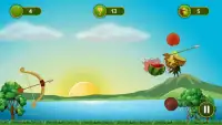Fruit Cut 3D - 3D Archery Shooting Game Screen Shot 5