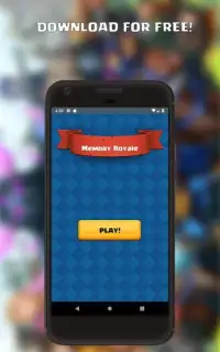 MR - Memory Booster Clash Royale, Cards, Fan Game Screen Shot 0