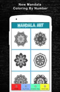 Coloring Mandala Pixel By Number 2018 Screen Shot 3