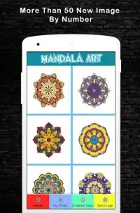 Coloring Mandala Pixel By Number 2018 Screen Shot 1