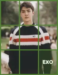 EXO [SEHUN] Puzzle Game Screen Shot 4