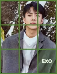 EXO [SEHUN] Puzzle Game Screen Shot 6