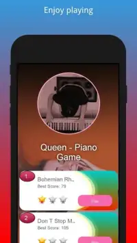 Queen Piano Game Screen Shot 5